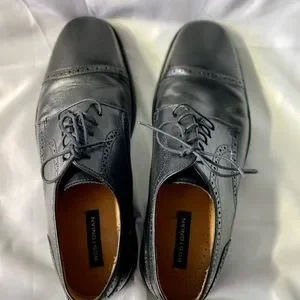 Men’s Black Leather Dress Shoes size 12 Bostonian Fremont Cap Toe. Almost new! Bostonian | Shoes | Mens Black Leather Dress Shoes Size 2  main image 2